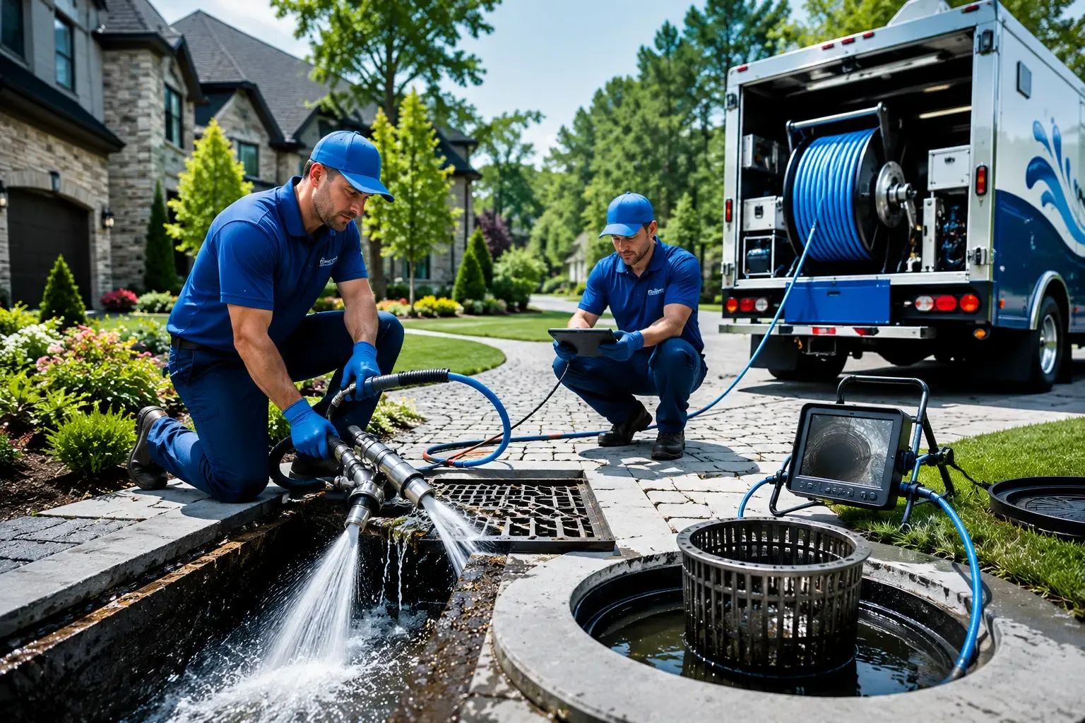 Local outdoor drain cleaning professionals in Levittown, PA